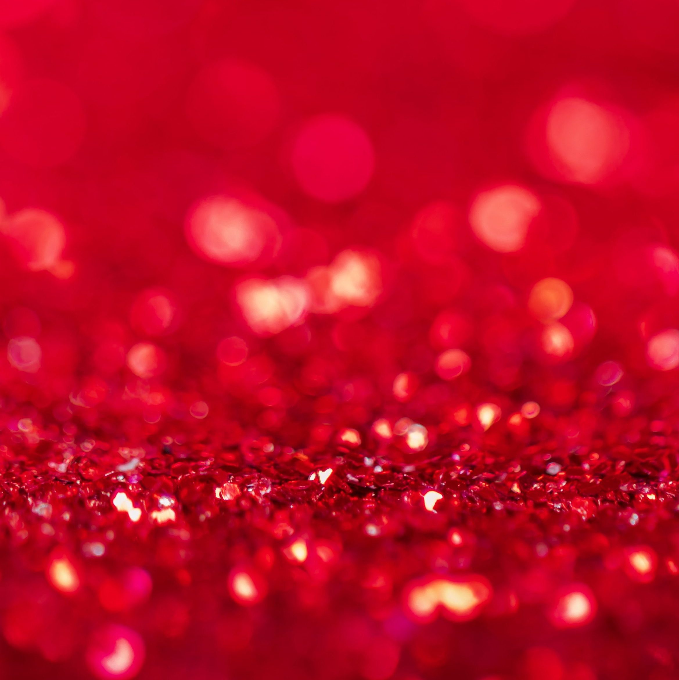 photo de bulles rouges lumineuses