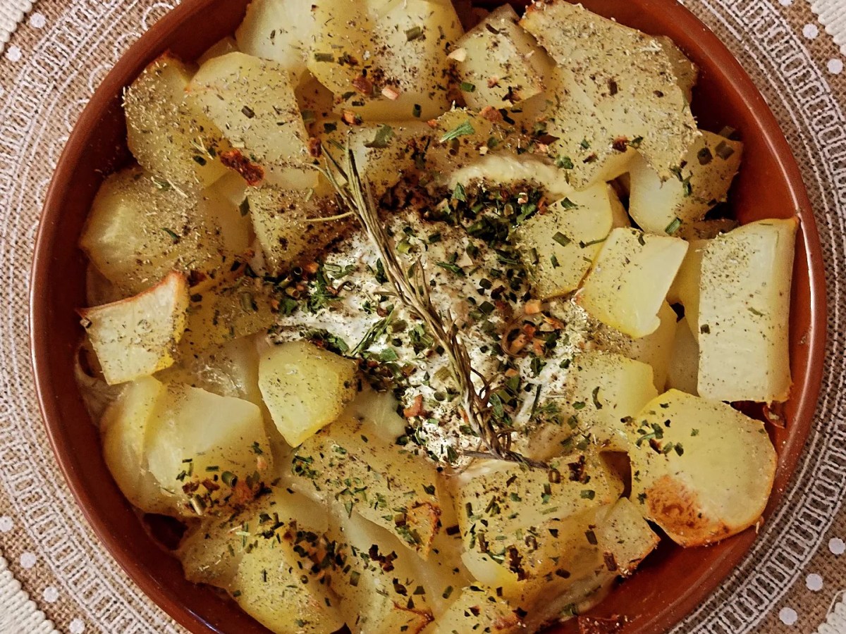 Recette du camembert fondu sur lit de pomme de&nbsp;terre